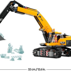 Escavatore da cantiere giallo - LEGO - immagine 2