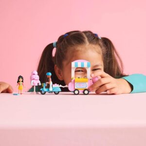 Bancarella di zucchero filato e scooter - LEGO - immagine 3
