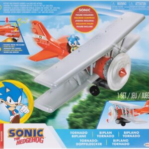 Sonic Tornado Biplano con personaggio articolato 6 cm - JAKK PACIFIC - immagine 10