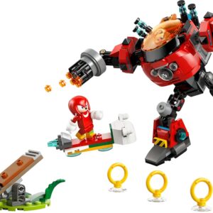 Knuckles vs. il Mech Egg Crusher del Dr. Eggman - LEGO - immagine 4