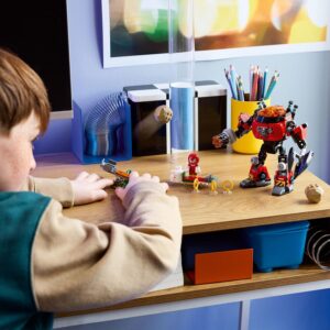 Knuckles vs. il Mech Egg Crusher del Dr. Eggman - LEGO - immagine 10