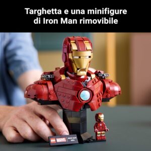 Busto di Iron Man MK4 - LEGO - immagine 9
