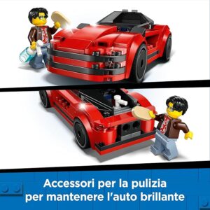 Auto sportiva rossa - LEGO - immagine 7