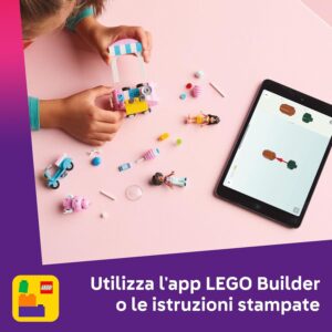 Bancarella di zucchero filato e scooter - LEGO - immagine 6
