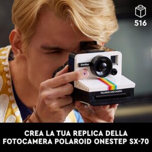 Fotocamera Polaroid OneStep SX-70 - LEGO - immagine 4