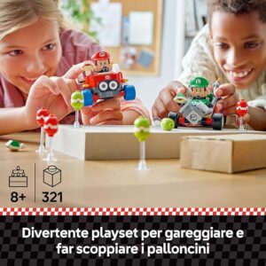 Mario Kart: Baby Mario vs Baby Luigi - LEGO - immagine 5