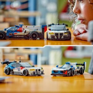 Auto da corsa BMW M4 GT3 e BMW M Hybrid V8 - LEGO - immagine 4