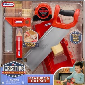 Creative Construction Set Taglio e Misurazione - LITTLE TIKES - immagine 1