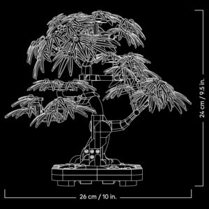 Bonsai di acero rosso giapponese - LEGO - immagine 4