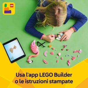 Fenicottero rosa Creator - LEGO - immagine 5