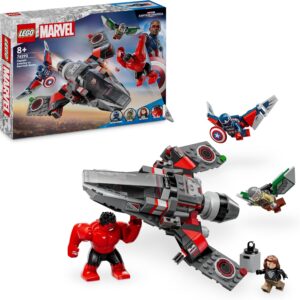Battaglia Captain America vs. Hulk Rosso - LEGO - immagine 1