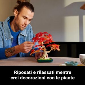 Bonsai di acero rosso giapponese - LEGO - immagine 6