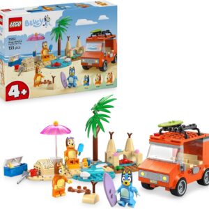 Vacanza sulla spiaggia della famiglia di Bluey - LEGO - immagine 1