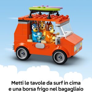 Vacanza sulla spiaggia della famiglia di Bluey - LEGO - immagine 5