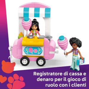 Bancarella di zucchero filato e scooter - LEGO - immagine 8