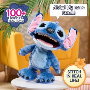 Peluche Stitch Interactive 43cm - JUST PLAY - immagine 3