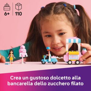 Bancarella di zucchero filato e scooter - LEGO - immagine 9