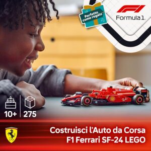 Auto da corsa F1 Ferrari SF-24 - LEGO - immagine 5