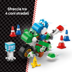 Mario Kart: Moto Yoshi - LEGO - immagine 6