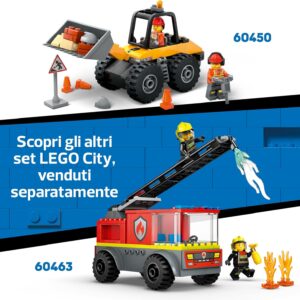 Trattore agricolo rosso con rimorchio e pecore - LEGO - immagine 7