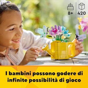 Annaffiatoio con fiori - LEGO - immagine 3