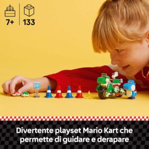 Mario Kart: Moto Yoshi - LEGO - immagine 7