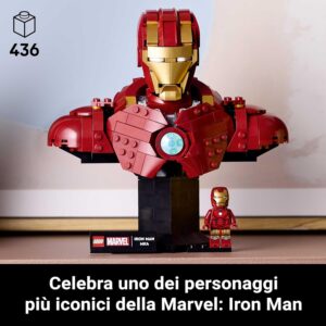 Busto di Iron Man MK4 - LEGO - immagine 5