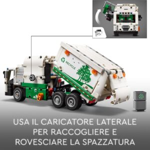 Camion della spazzatura Mack LR Electric - LEGO - immagine 5