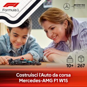 Auto da corsa Mercedes-AMG F1 W15 - LEGO - immagine 5