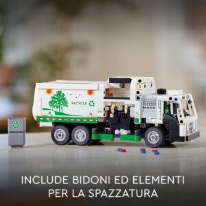 Camion della spazzatura Mack LR Electric - LEGO - immagine 6