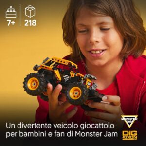 Pulll-back Monster Jam DIGatron - LEGO - immagine 5
