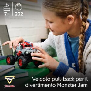 Pull-back Monster Jam Thunder ROA Rus - LEGO - immagine 2