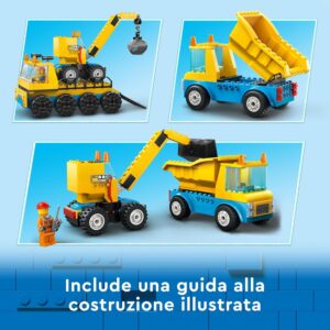 Camion da cantiere e gru con palla da demolizione - LEGO - immagine 6