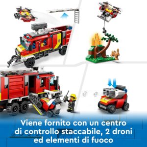 Autopompa dei vigili del fuoco - LEGO - immagine 7