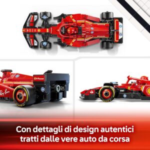 Auto da corsa F1 Ferrari SF-24 - LEGO - immagine 4