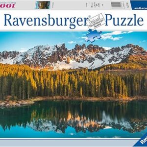 Puzzle 1000 pz - Lago di Carezza - RAVENSBURGER - immagine 1