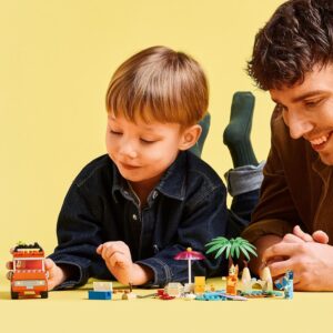 Vacanza sulla spiaggia della famiglia di Bluey - LEGO - immagine 8