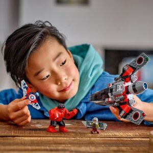 Battaglia Captain America vs. Hulk Rosso - LEGO - immagine 6