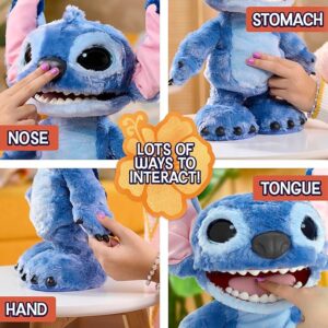 Peluche Stitch Interactive 43cm - JUST PLAY - immagine 5