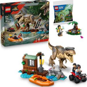 Fuga sul fiume dal T. rex - LEGO - immagine 1