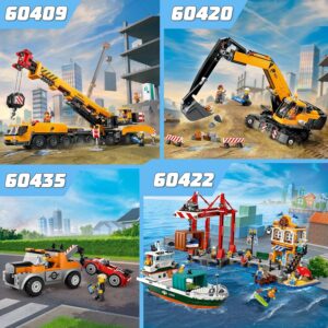 Escavatore da cantiere giallo - LEGO - immagine 8