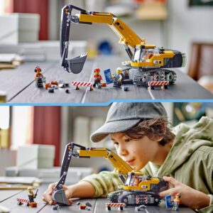 Escavatore da cantiere giallo - LEGO - immagine 9