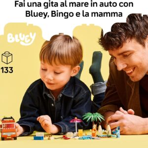 Vacanza sulla spiaggia della famiglia di Bluey - LEGO - immagine 9