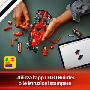 Auto da corsa F1 Ferrari SF-24 - LEGO - immagine 7