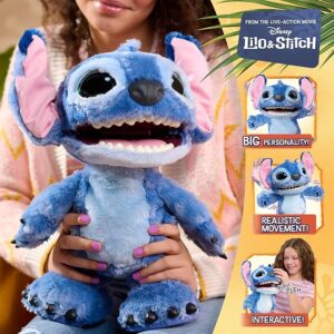 Peluche Stitch Interactive 43cm - JUST PLAY - immagine 6