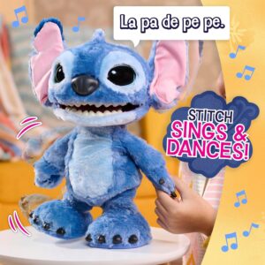 Peluche Stitch Interactive 43cm - JUST PLAY - immagine 8