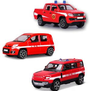Auto vigili del fuoco ass.to 1:43 - BBURAGO - immagine 1