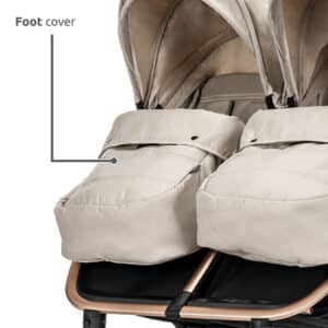 Passeggino gemellare duo con borsa fino a 22 kg - LORELLI - immagine 9