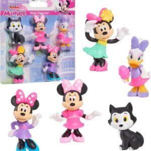 Minnie Mouse pack 5 mini figure set - TOYS ONE - immagine 1
