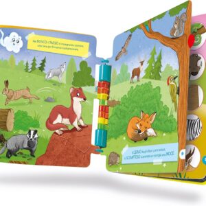 Libro girapagina animali - CLEMENTONI - immagine 4